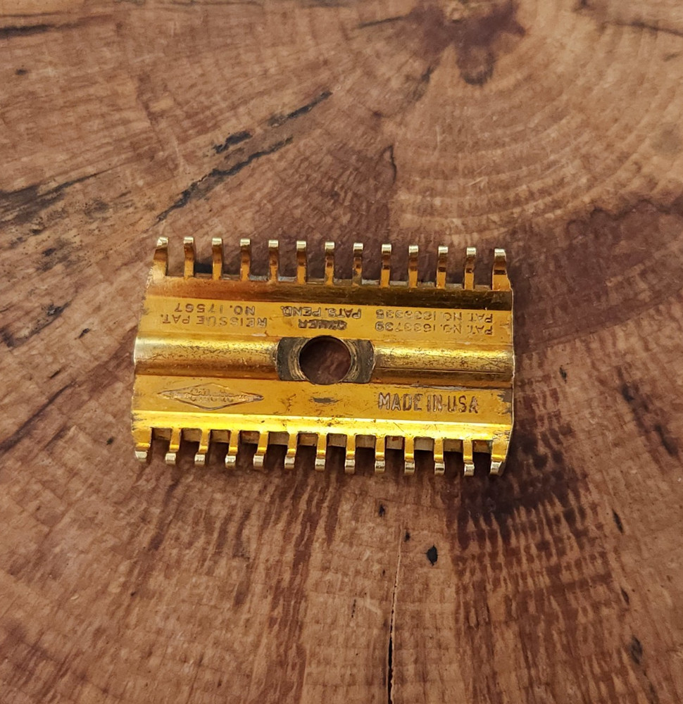 Spare Replacement Gillette Open Comb New Bottom Plate