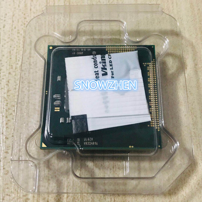 Intel Core CPU i3-380M Dual-Core 2.5GHz/3M SLBZX Socket G1 Laptop Processor