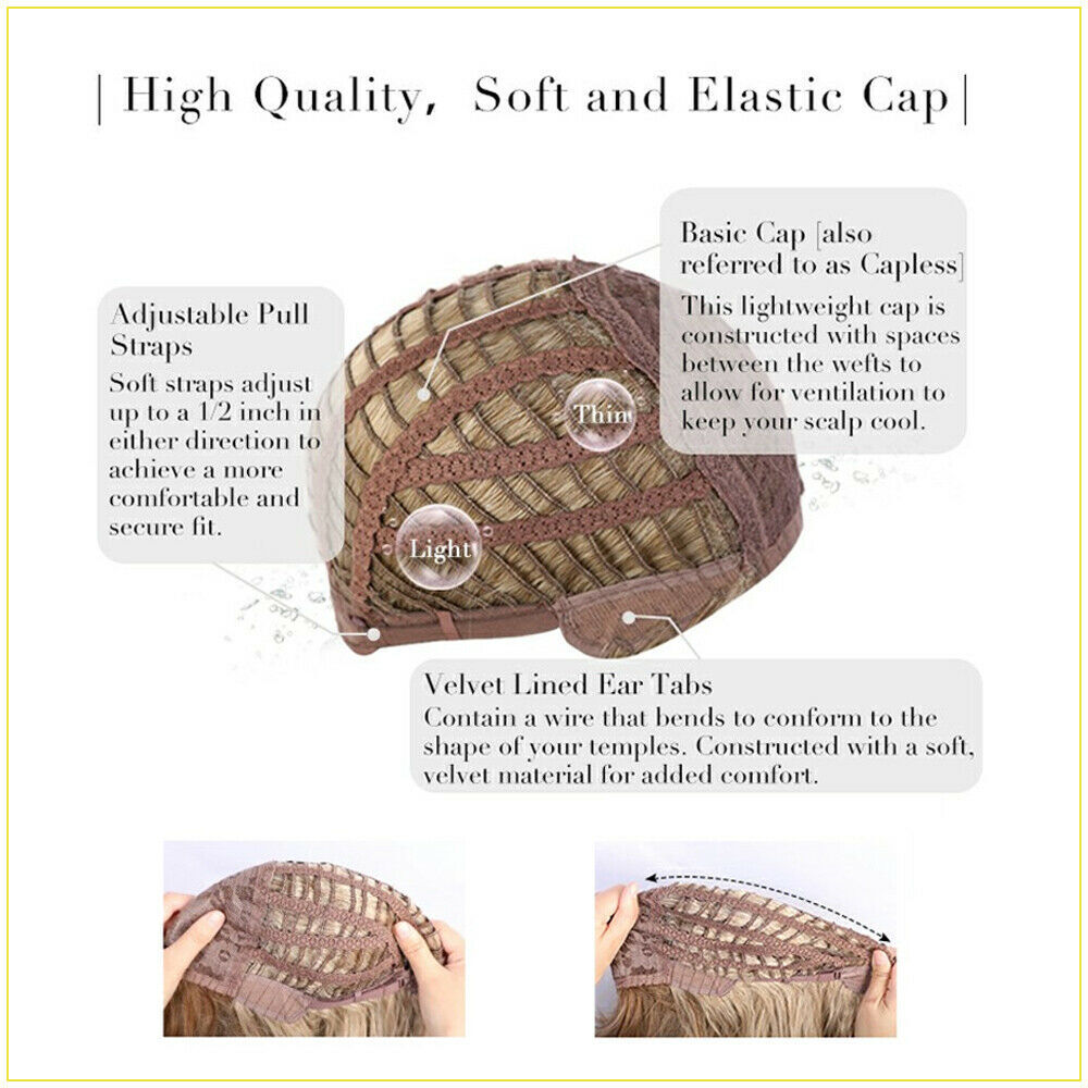 Platinum Blonde Hair Wigs with Bangs Long Wavy Synthetic for Women Fanshion Wigs