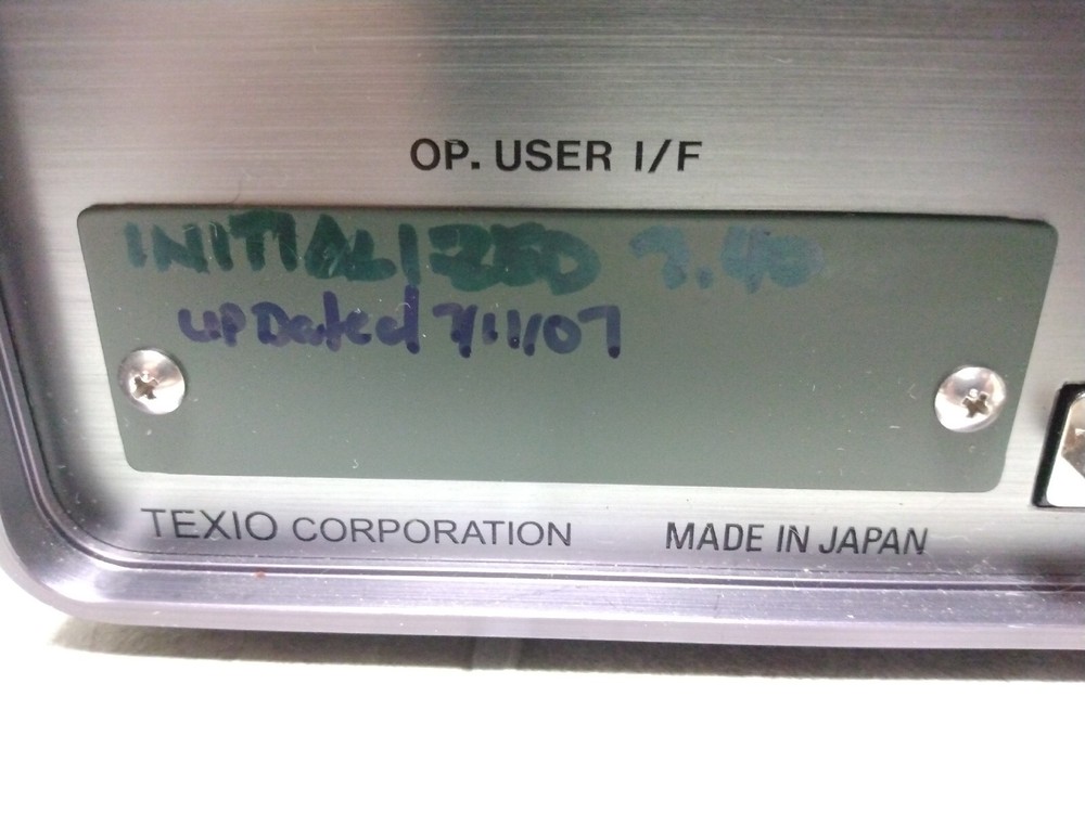 TEXIO LA-1490 Real-Time Analyzer - UNTESTED - AS IS