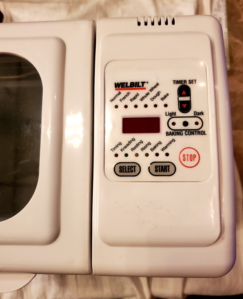WELBILT The Bread Machine & Dough Maker ABM 3600 Bread Maker TESTED WORKS