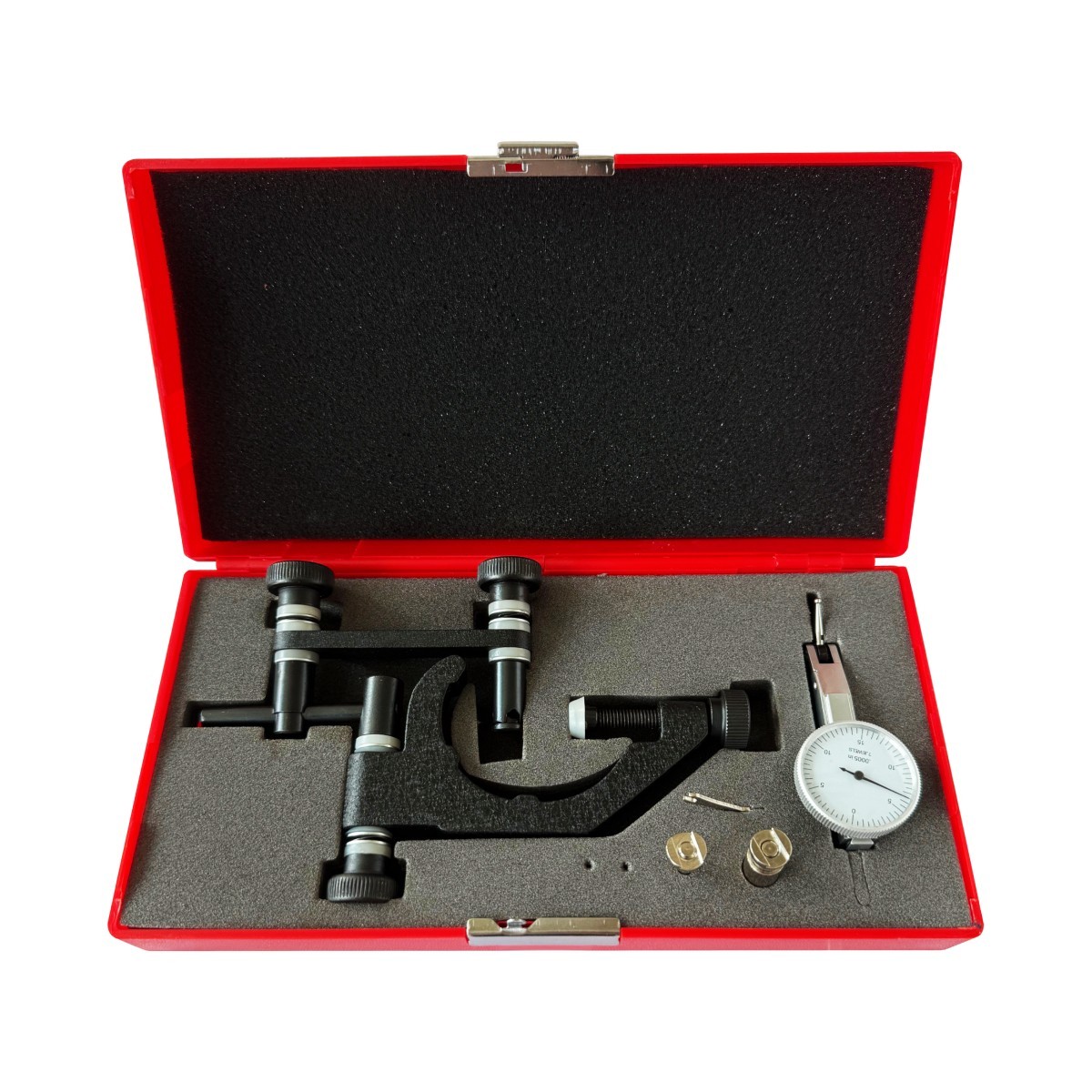 iCarbide TEST DIAL INDICATOR 0.0005" + UNIVERSAL MILL HOLDER  ACCURACY .0005''