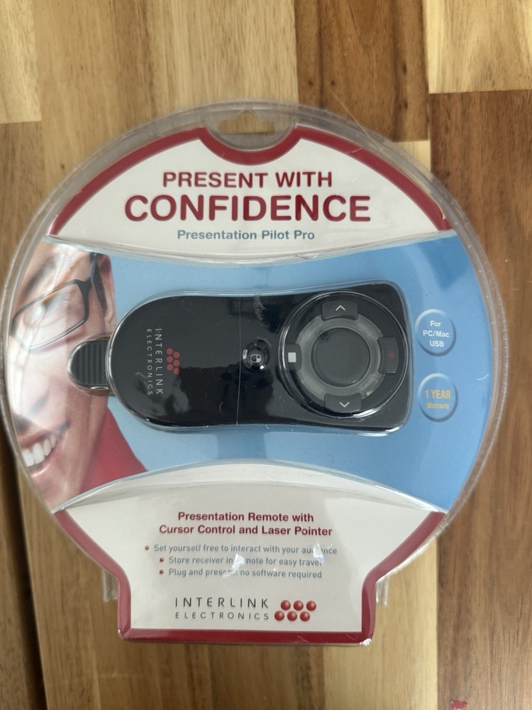 New Interlink Electronics Presentation Pilot Pro wireless presentation Remote