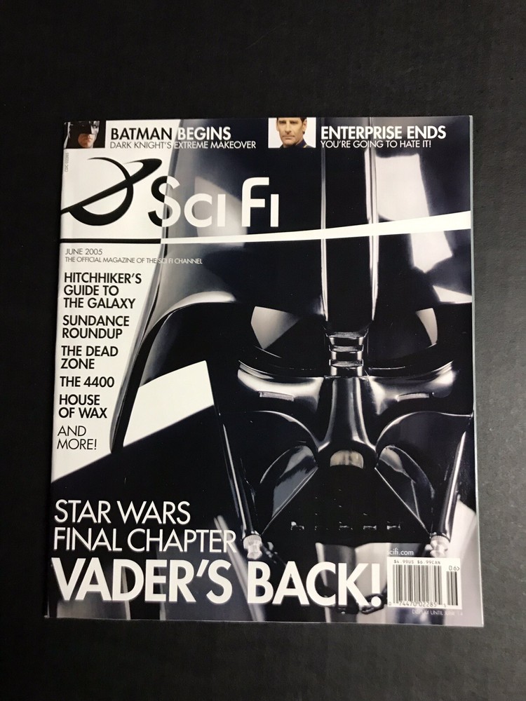 Sci Fi Magazine Darth Vader Vader’s Back Star Wars 2005