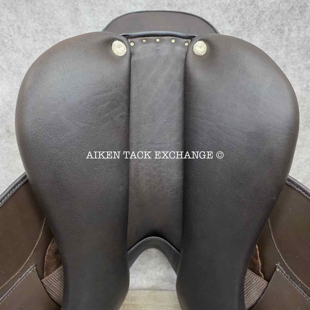 HDR Phoenix IGP Monoflap Jump Saddle, 17", Adjustable Tree (Read Description)