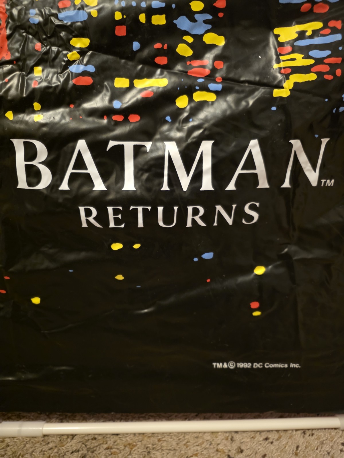 🔥VTG RARE COMPLETE DC Batman Returns Ero Slumber Shoppe Play Tent🔥