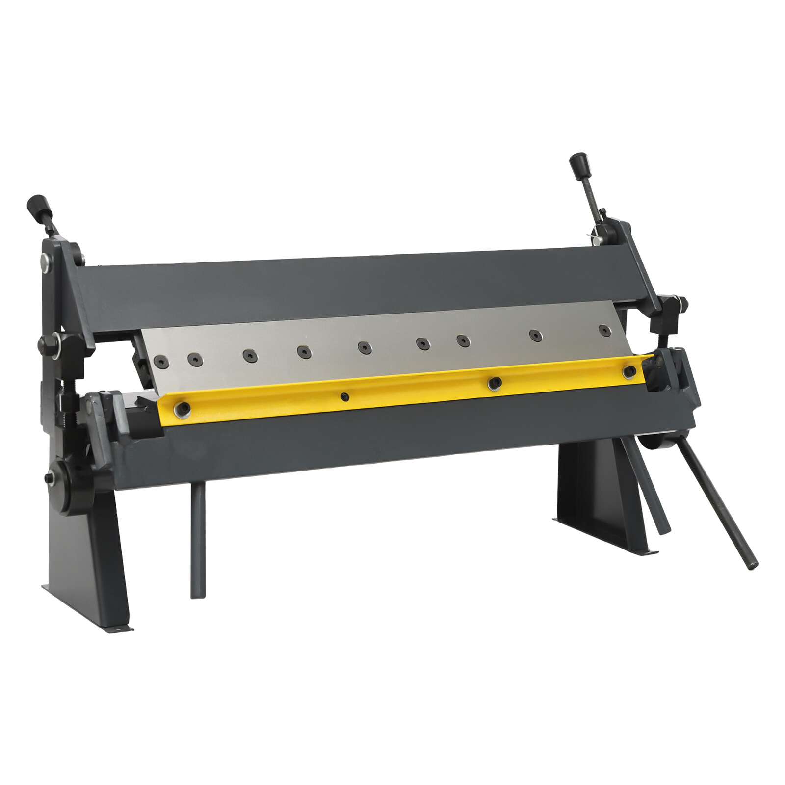 24 Inch Sheet Metal Pan Box Brake Sheet Metal Bender w/ Removeable Fingers