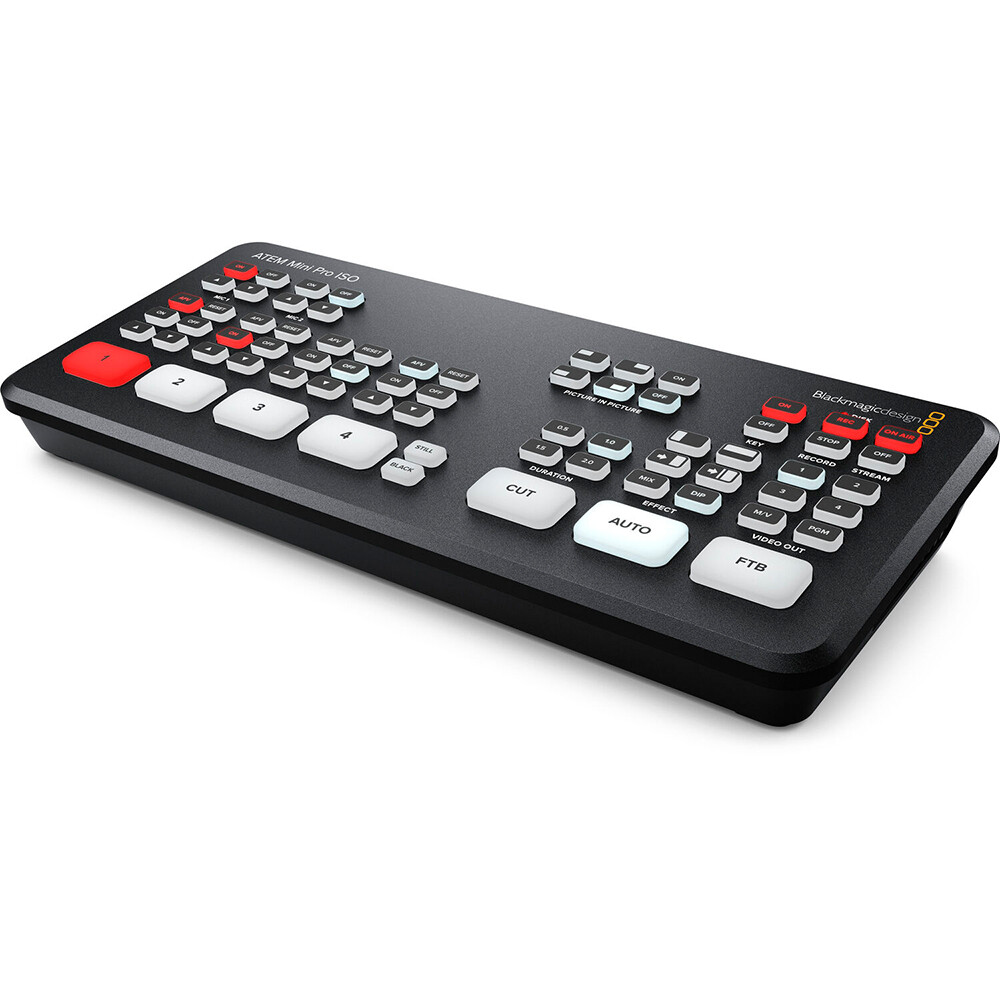 Blackmagic Design ATEM Mini Pro Switcher w/ HDMI Cable & Straps
