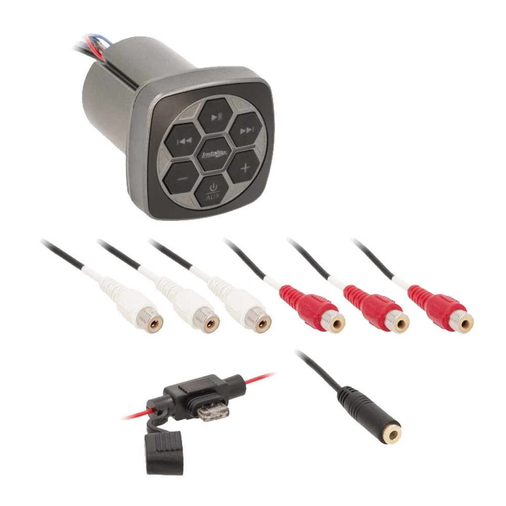 Metra Bluetooth Controller, 8x 2.25’' Off-Road Speaker, 2x Amp, Splitter, Kit