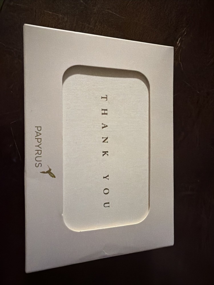 Papyrus Thank You Cards