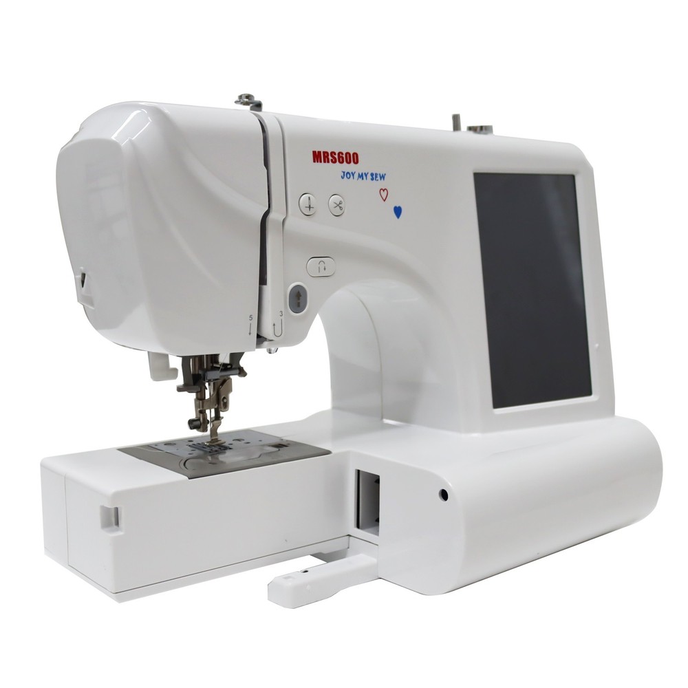 Small Household Automatic Embroidery Sewing Machine with Display Screen