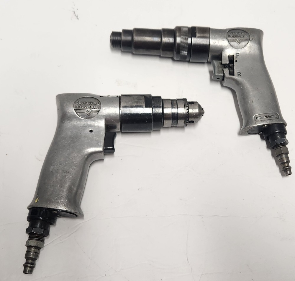 2 Central Pneumatic Air Drills Untested