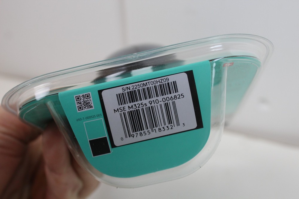 NEW Logitech M325S Wireless USB Mouse BLACK