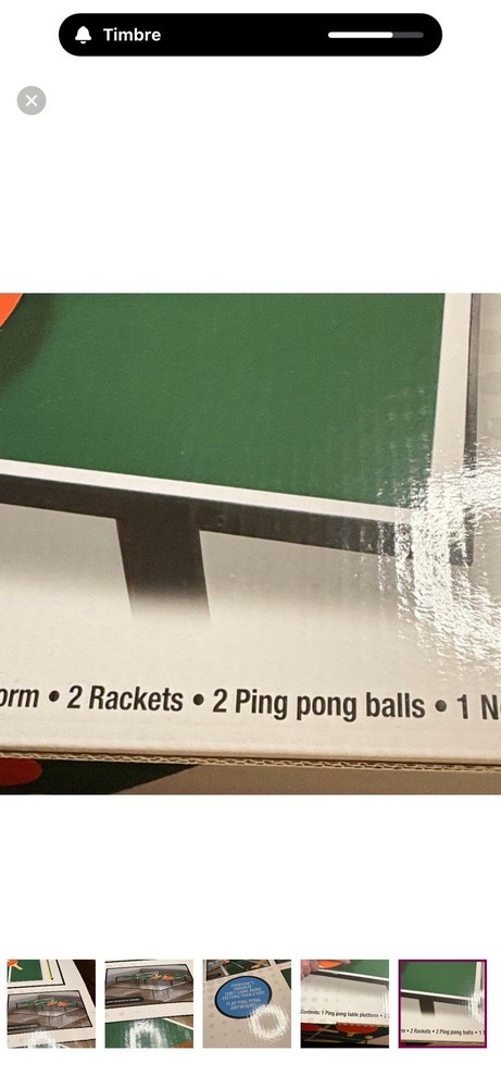 ping pong table