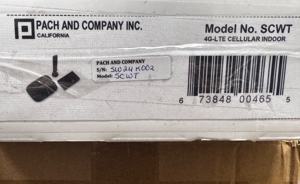 Pach & Co SCWT 4G-LTE Wireless Cellular GSM Terminal