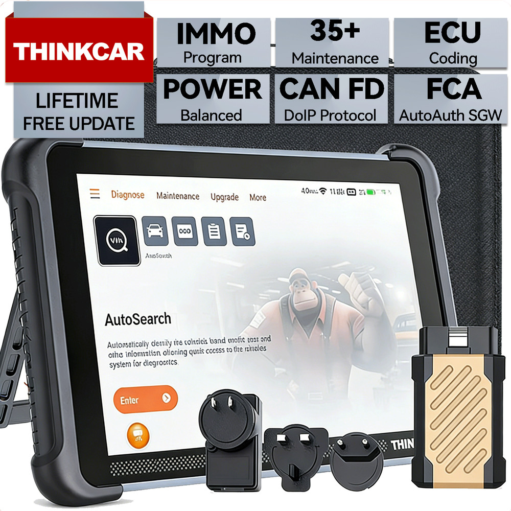 ThinkScan 689BT ECU Coding Scanner Bidirectional Auto Diagnostic Tool CANFD/DOIP