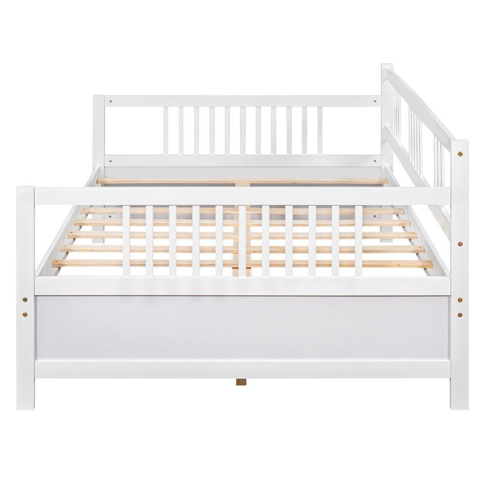 Full Size Daybed with Support Legs, Espresso