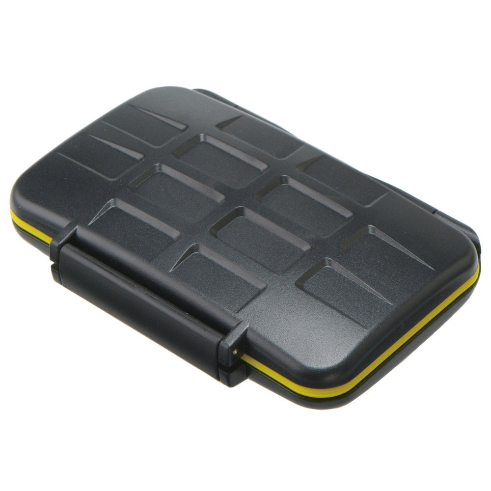 JJC MC-SD8 Memory Storage Case for 8X SD Card Black