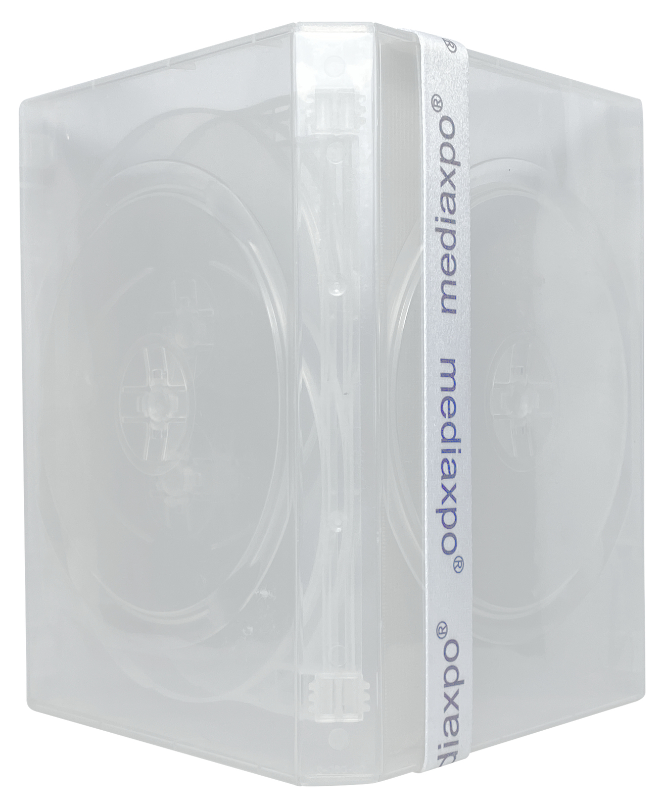 Clear 6 Disc DVD Cases Lot