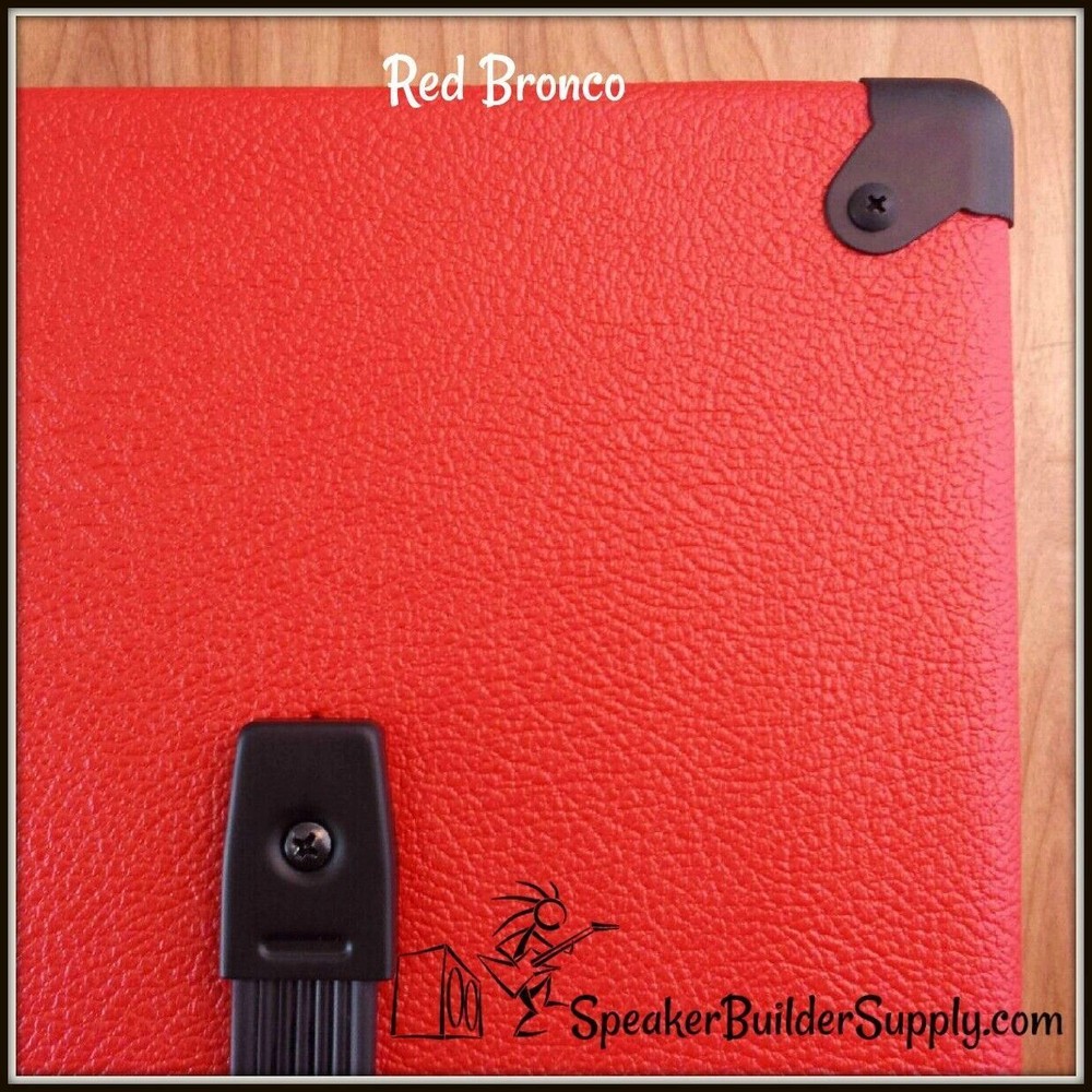 Red Bronco/Levant pattern tolex  34" WIDTH (per yd)