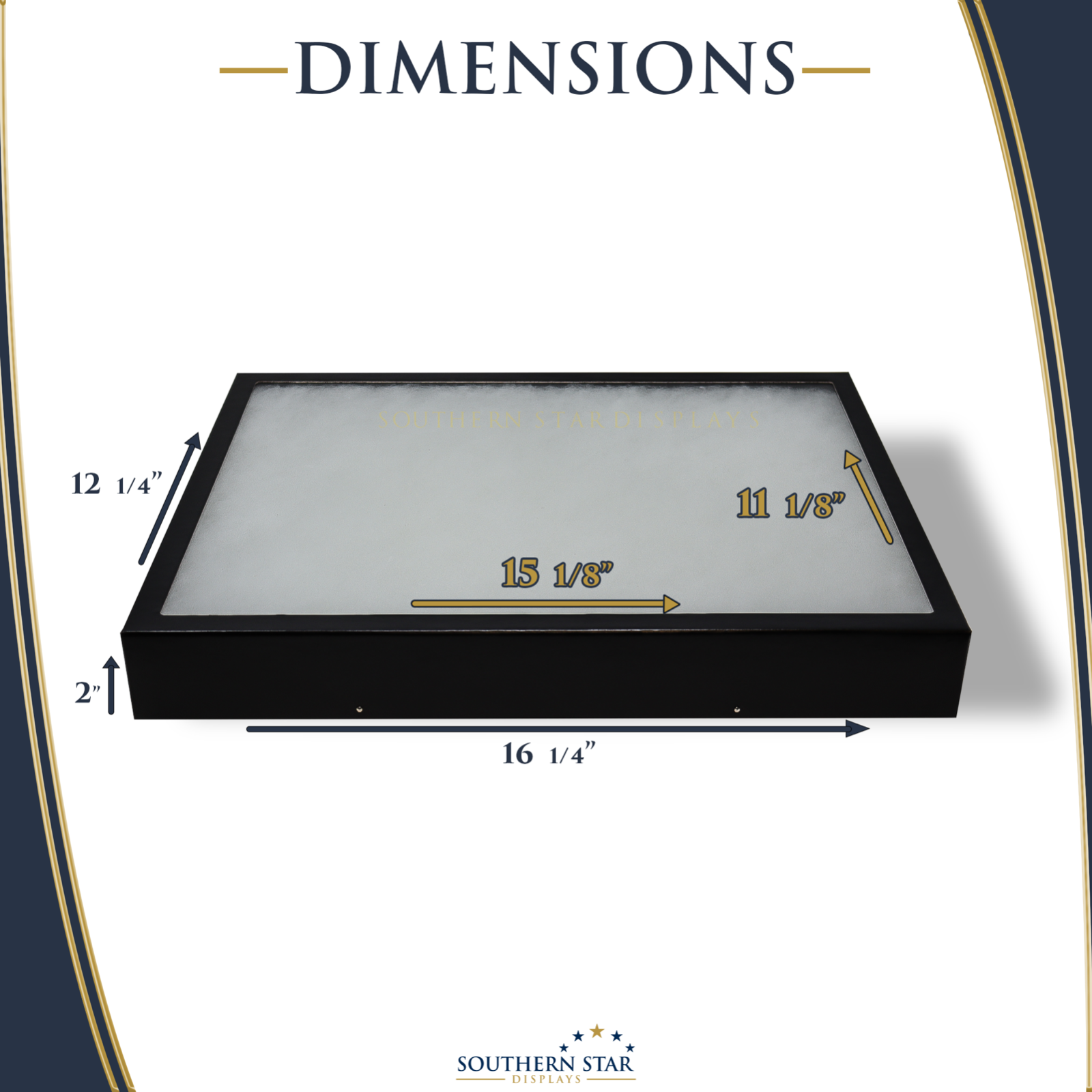 5 Pack of 12 x 16 x 2 Riker Display Cases Boxes for Collectibles Arrowheads