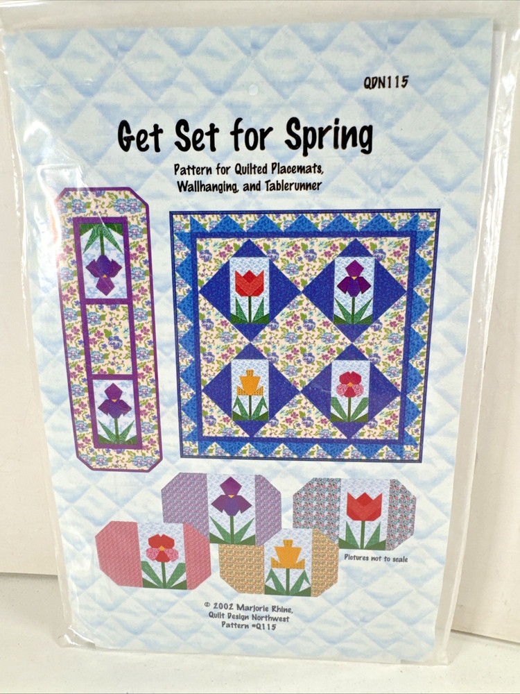 NEW Get Set For Spring Quilt Pattern #Q115 by Quilt Design Northwest