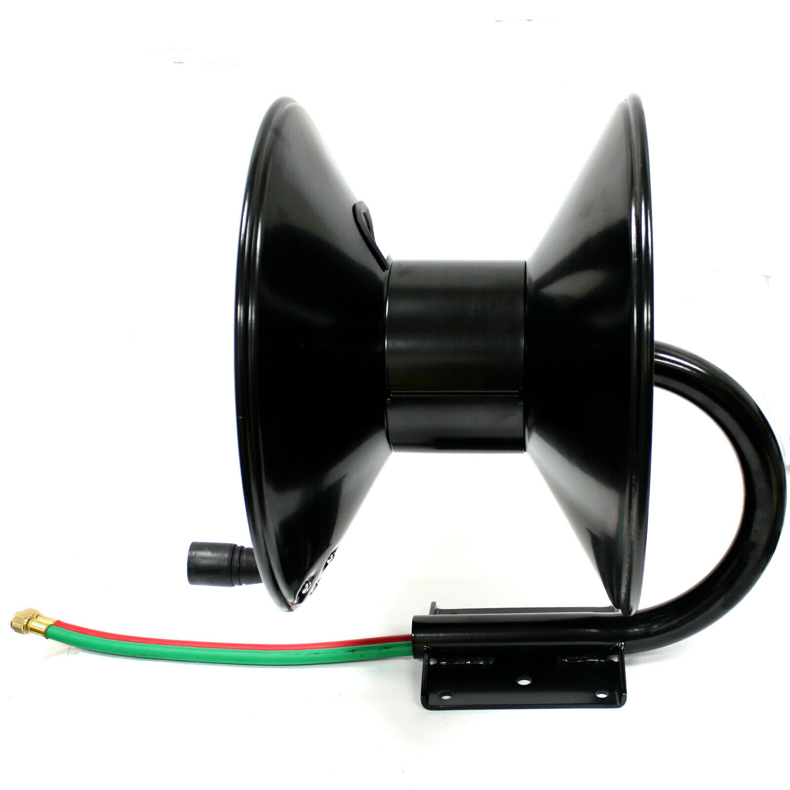 New Manual Hose Reel for 50ft Twin Oxy Acetylene Welding Hose 300psi 50'