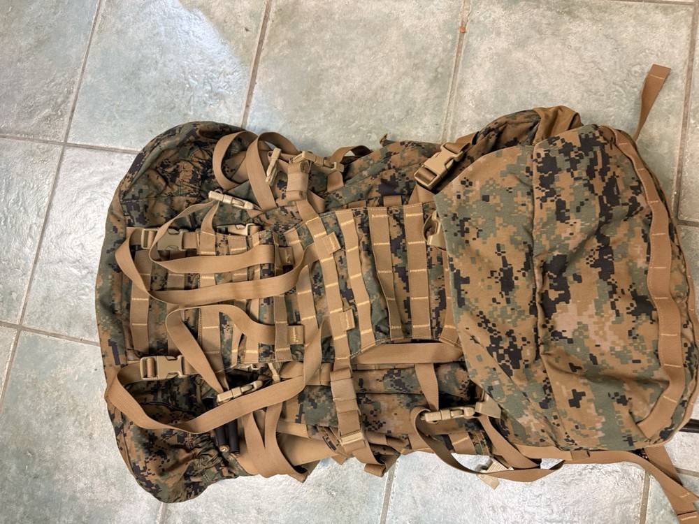 USMC ILBE Main Pack – MARPAT Digital Camo, Complete with Frame & Straps