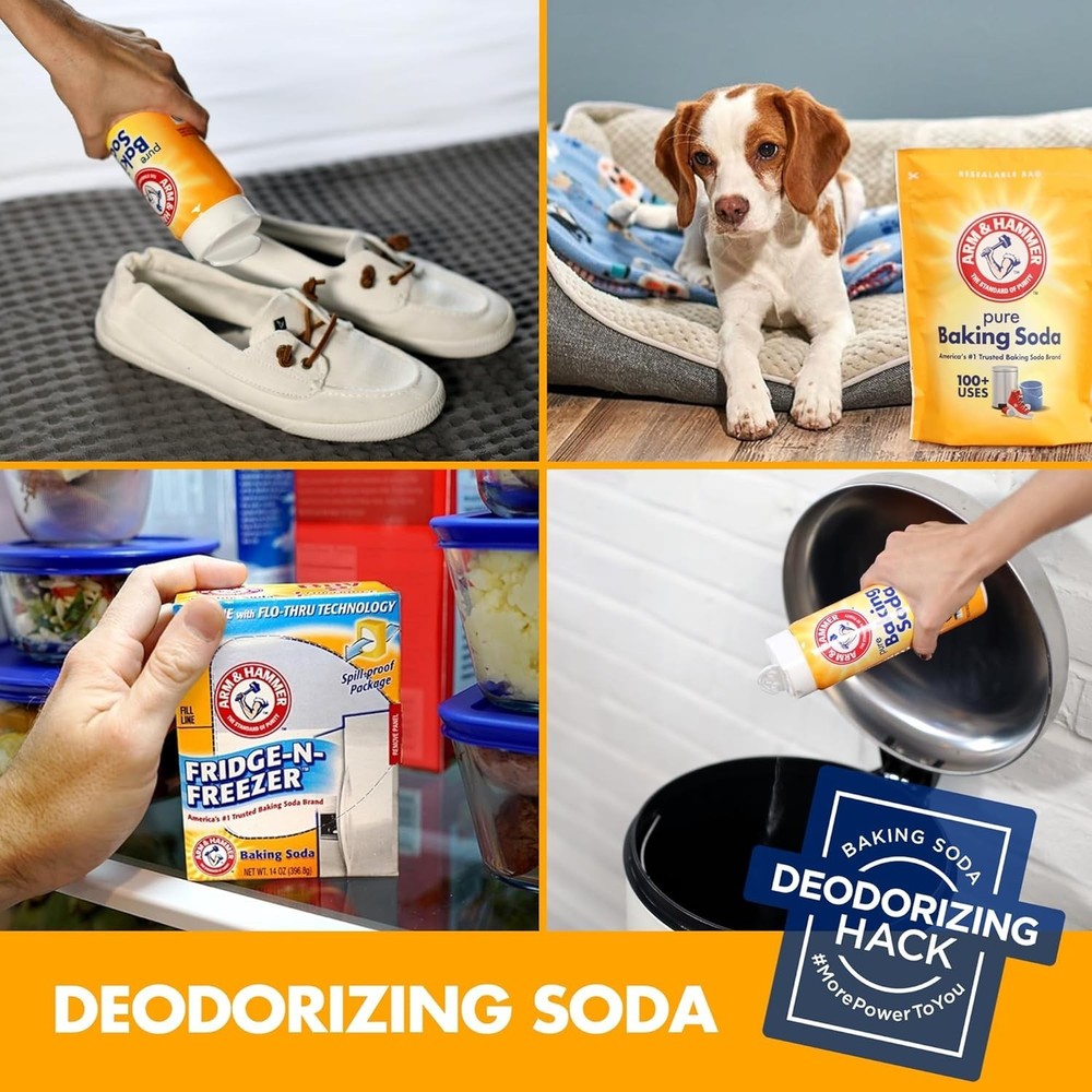 Baking Soda, 1 Pound Pack of 12