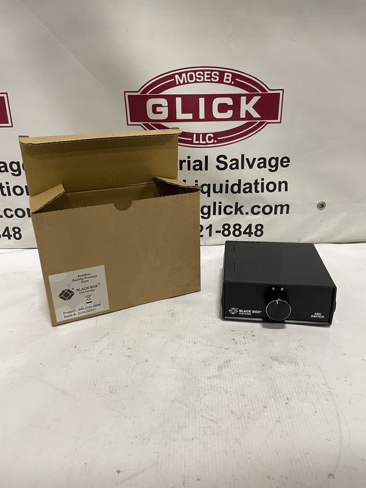 Black Box SWL030A-MMM Data Switch -NIB