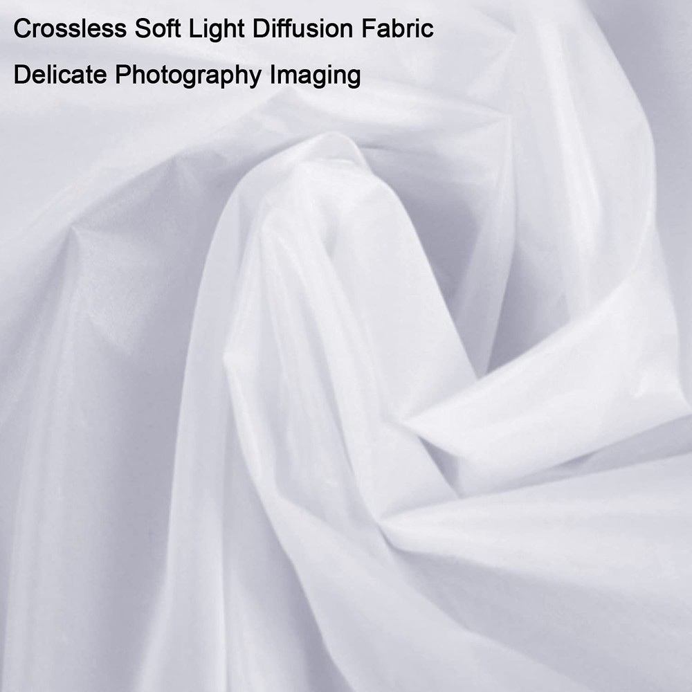 Diffusion Fabric Nylon Silk White 1 Yard x 67 Inch Seamless Light Modifier