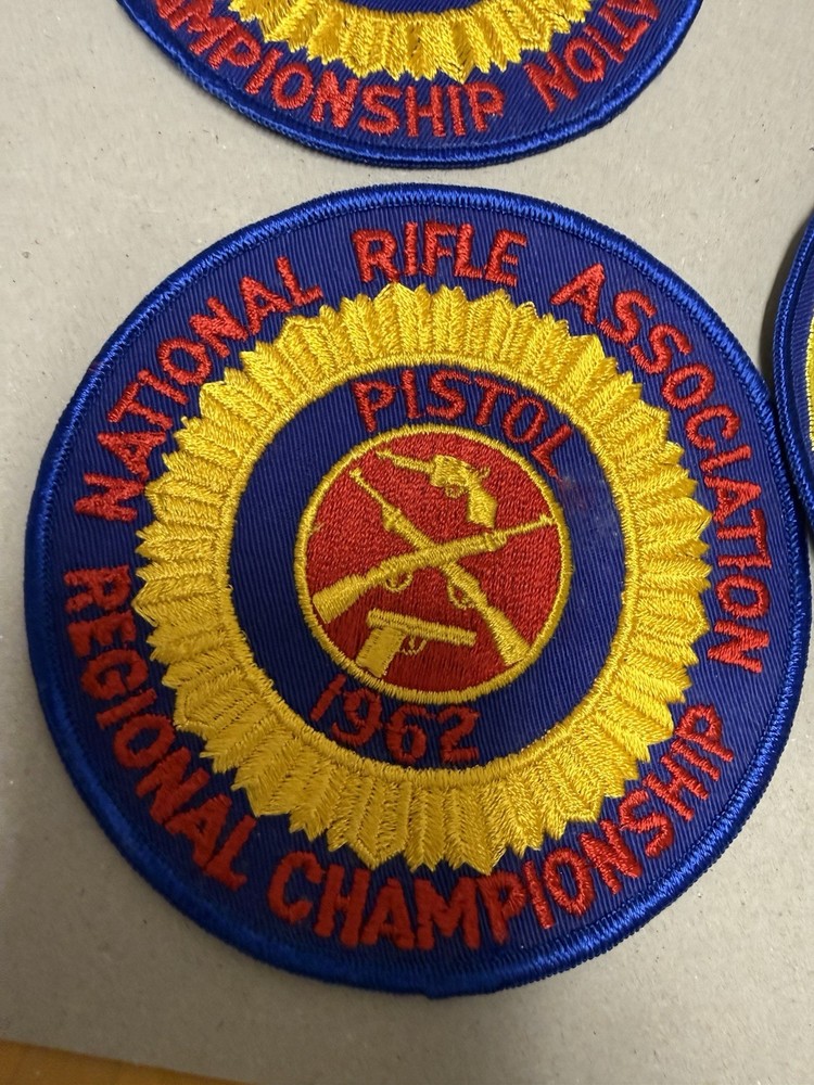 3 NRA patches never used