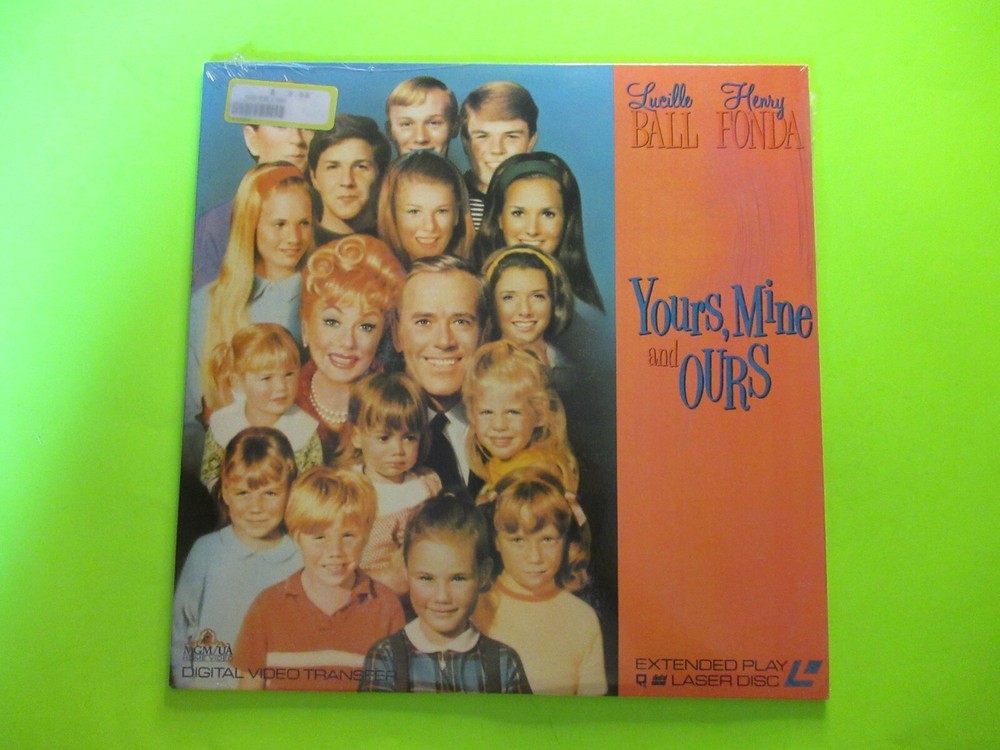 YOURS MINE OURS LASERDISC