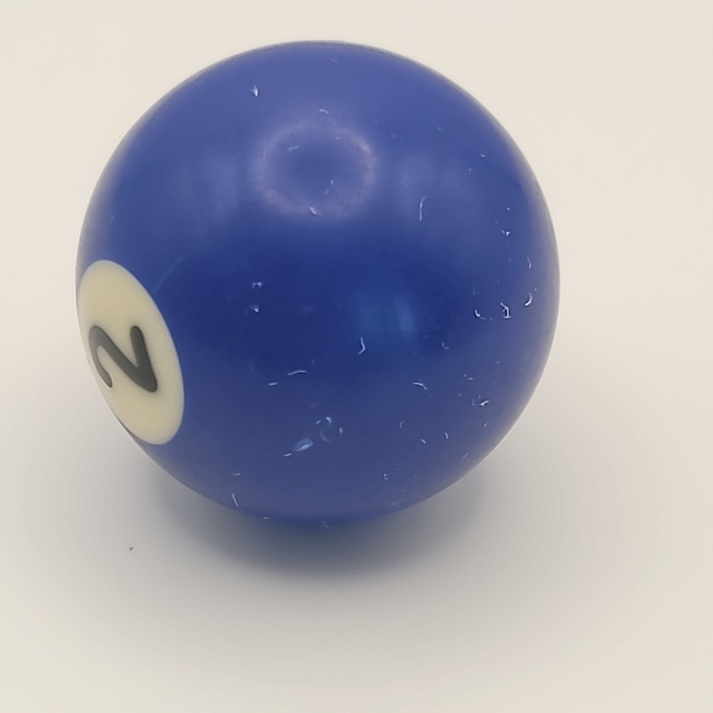 Vintage Billiard Ball / Pool Table Ball Small 1.5" Diameter VTG Solid Blue #2