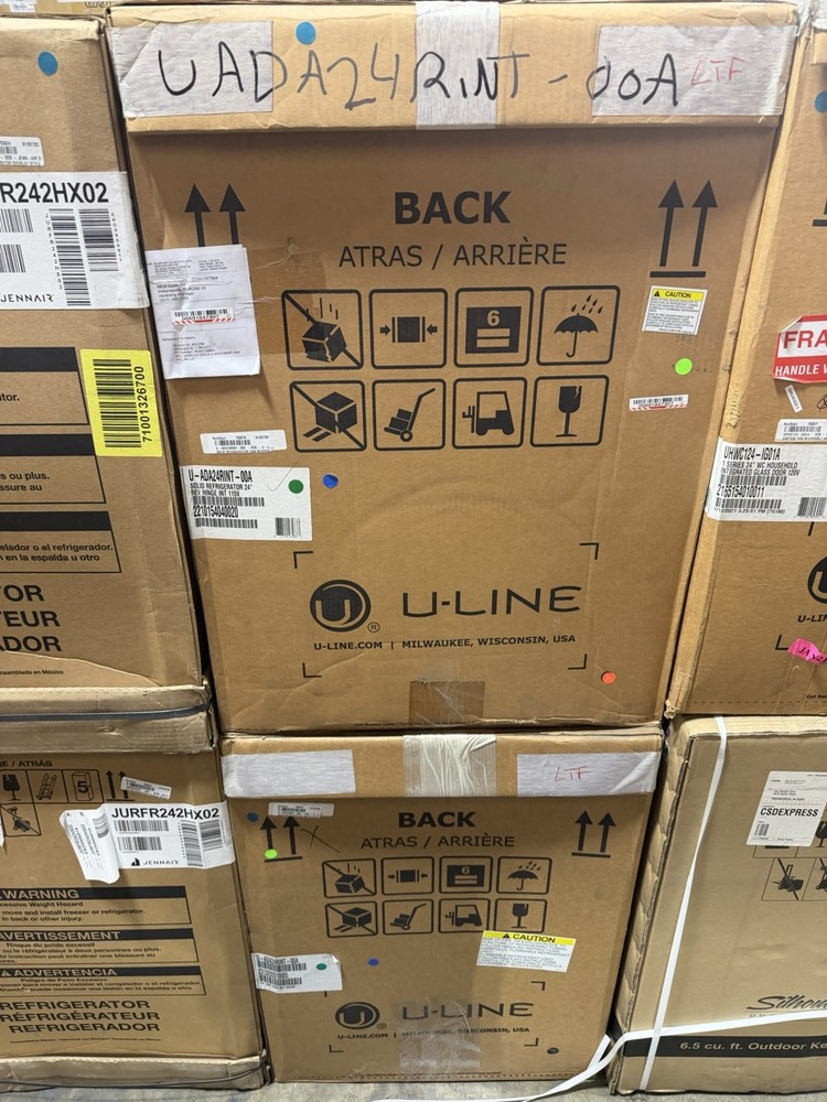 U-Line UADA24RINT00A 24" Panel Ready 5.3 cu.ft. Compact Refrigerator NEW