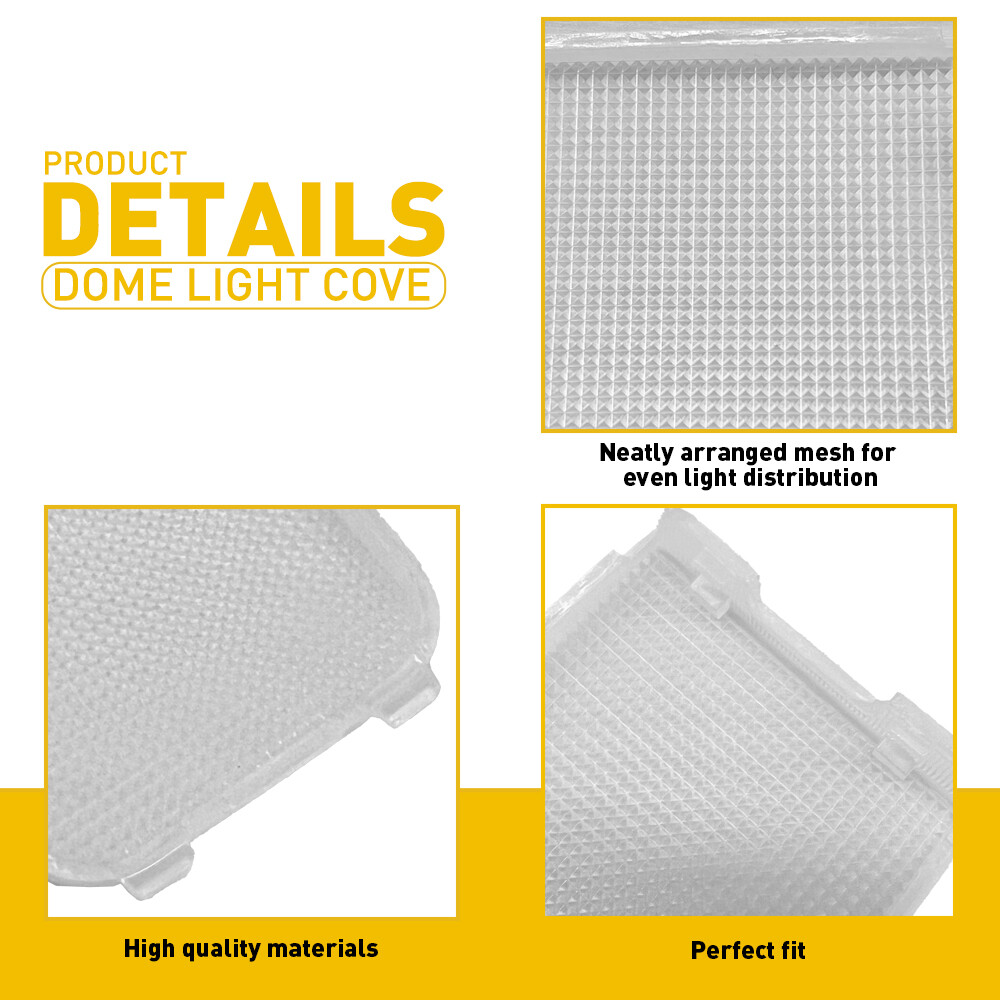 Interior Dome Light Cover Clear OE#81241-01020 For 1995-2004 Toyota Tacoma