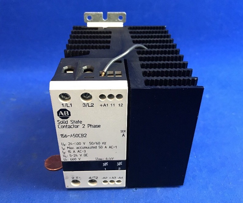 ALLEN BRADLEY 156-A50CB2 SOLID STATE CONTACTOR 2 PHASE