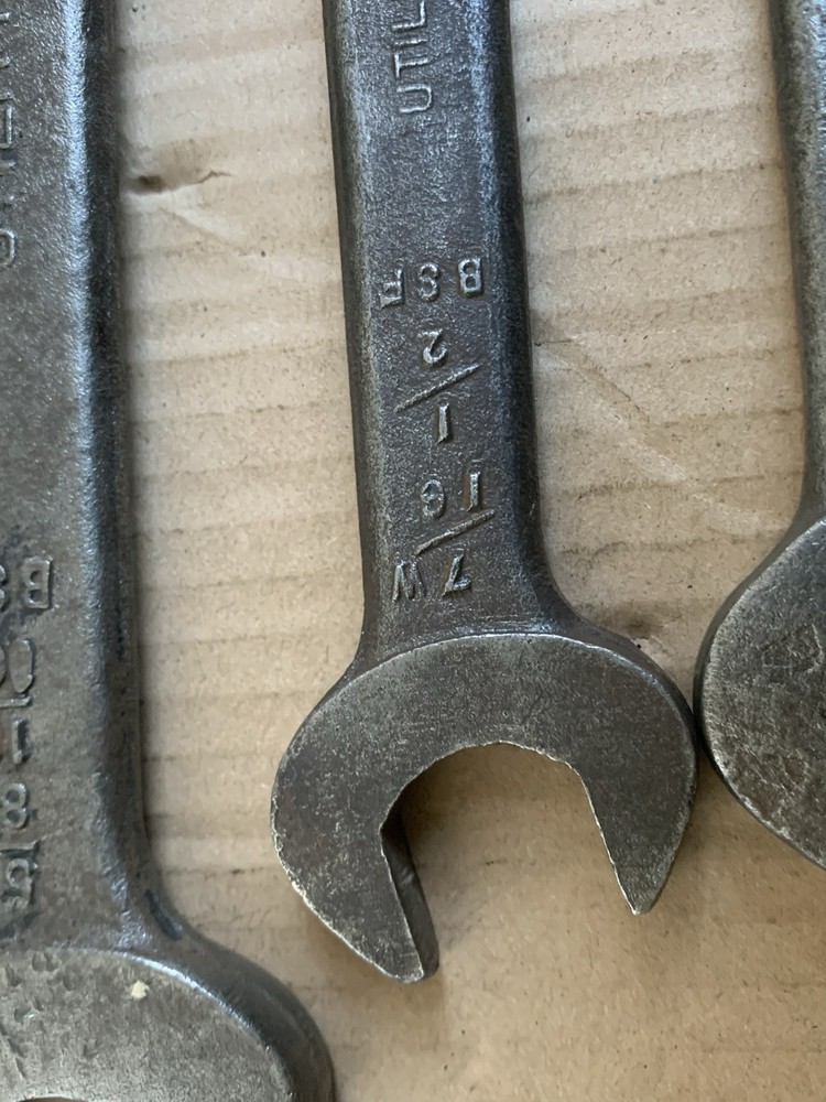 vintage utility spanner wrenches