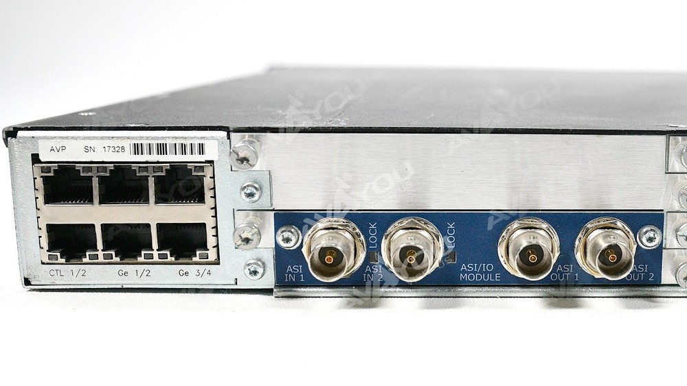 Ericsson AVP-3000 Encoder Modulator HD MPEG4 L- BAND BISS ASI CE-X