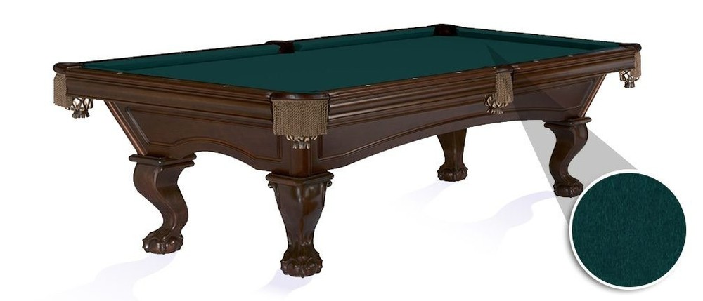 Championship Pool Table Cloth - Saturn - Basic Green 9FT