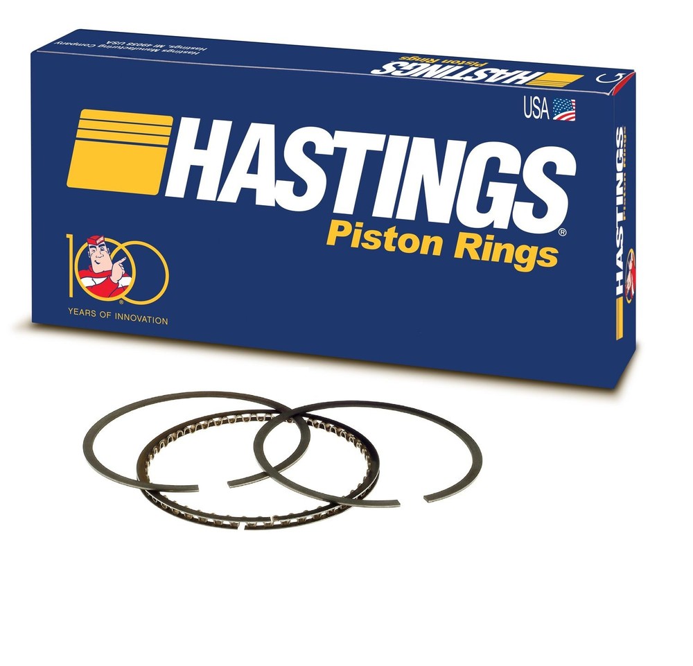 Hastings 668 Engine Piston Ring For Select 63-89 Chevrolet GMC Models