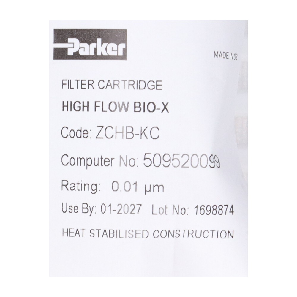 Parker ZCHB-KC New NFP Sealed