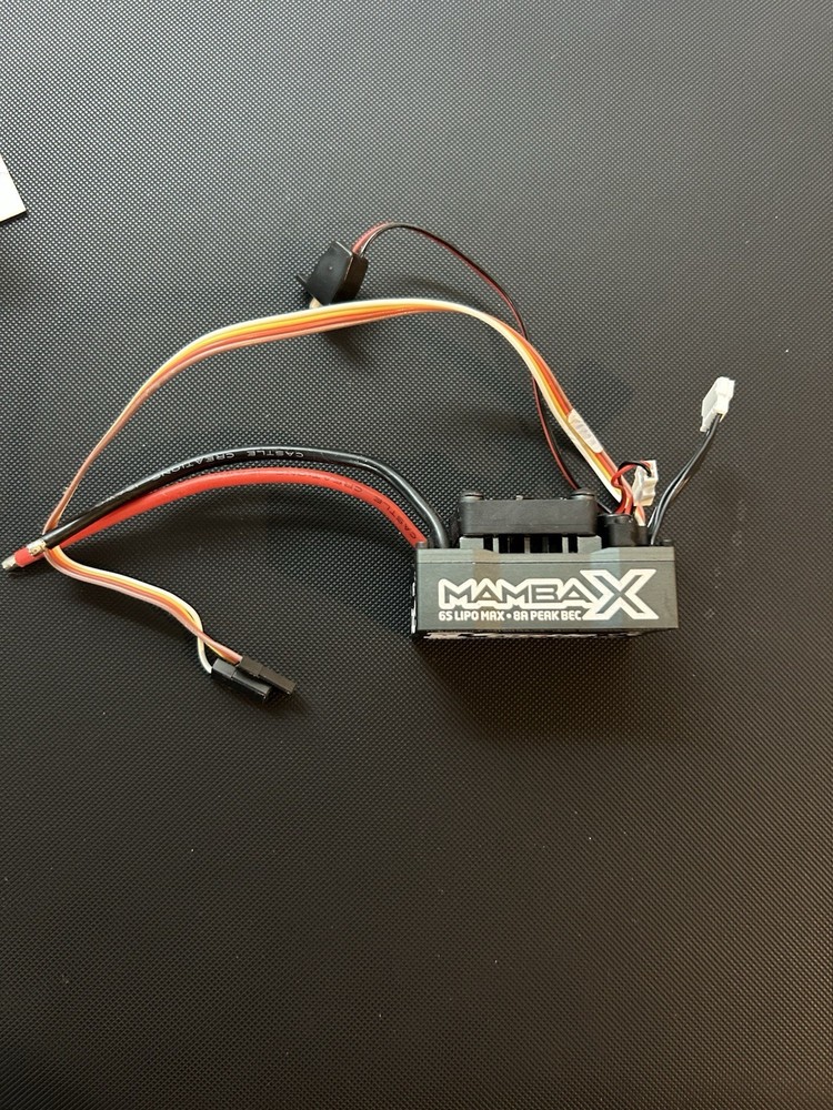 Castle Creations Mamba X Brushless ESC Speed Controller Electric Compatible