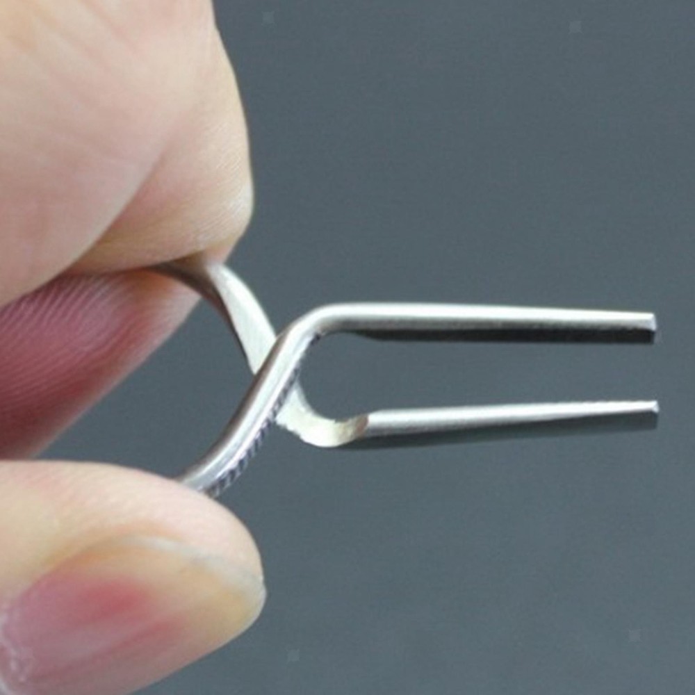 6Pieces Fly Tying Tool Brass Bobbin Threader Large Long Tip