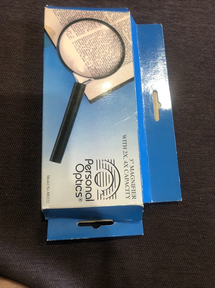 3” Magnifier with 2* 4* capacity personal optics