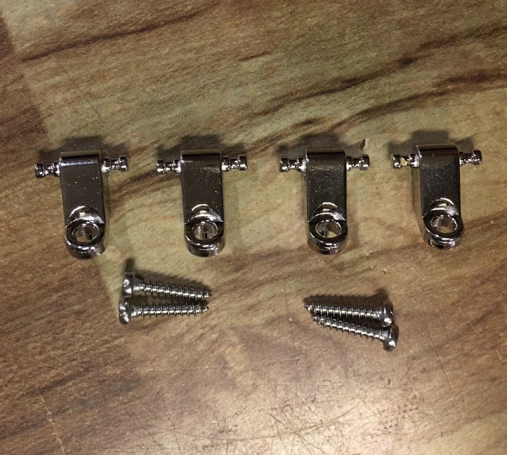 Fender American Roller String Trees (2 Pair) Chrome U.S. Seller!!!