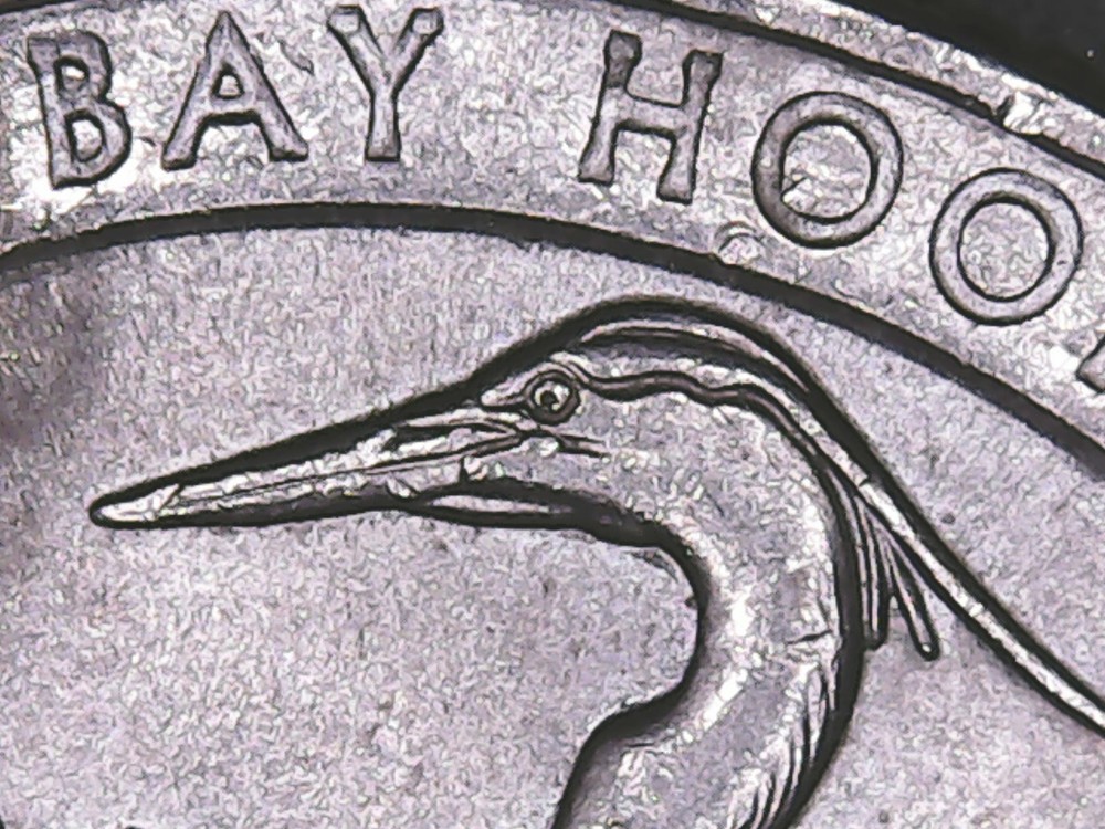 2015 p Bombay Hook ATB Quarter WDDR-006 Doubled Die Reverse Mint Error.