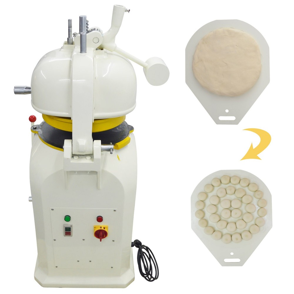 110V Automatic Dough Cutter Roller Divider Rounder 20g-70g Dough Ball Machine