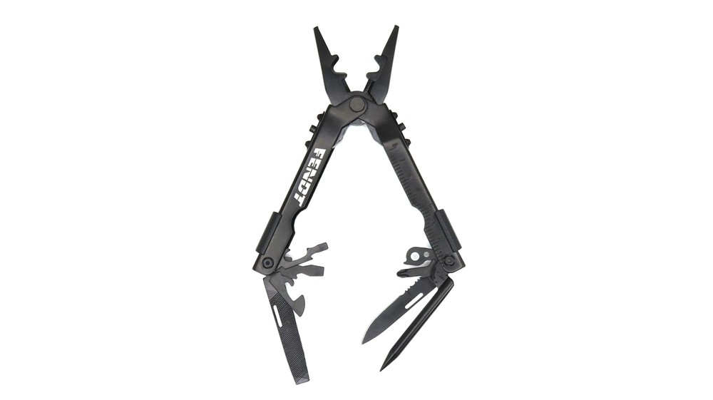 Fendt Logo Multi-function Tool 10 in 1 Stainless Steel Multitool Pocket Knife