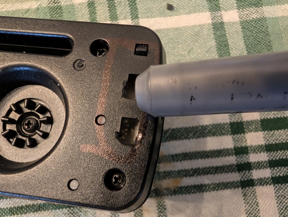 Dual Xd1225 Faceplate FOR PARTS ONLY